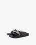 MOSCHINO LETTERING LOGO PVC POOL Unisex Slides